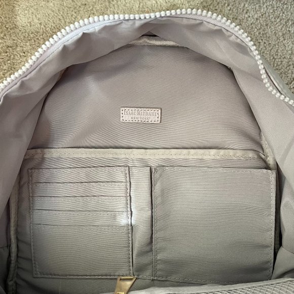 Isaac Mizrahi NWOT Mint Green & Baby Blue Backpack - Picture 10 of 11